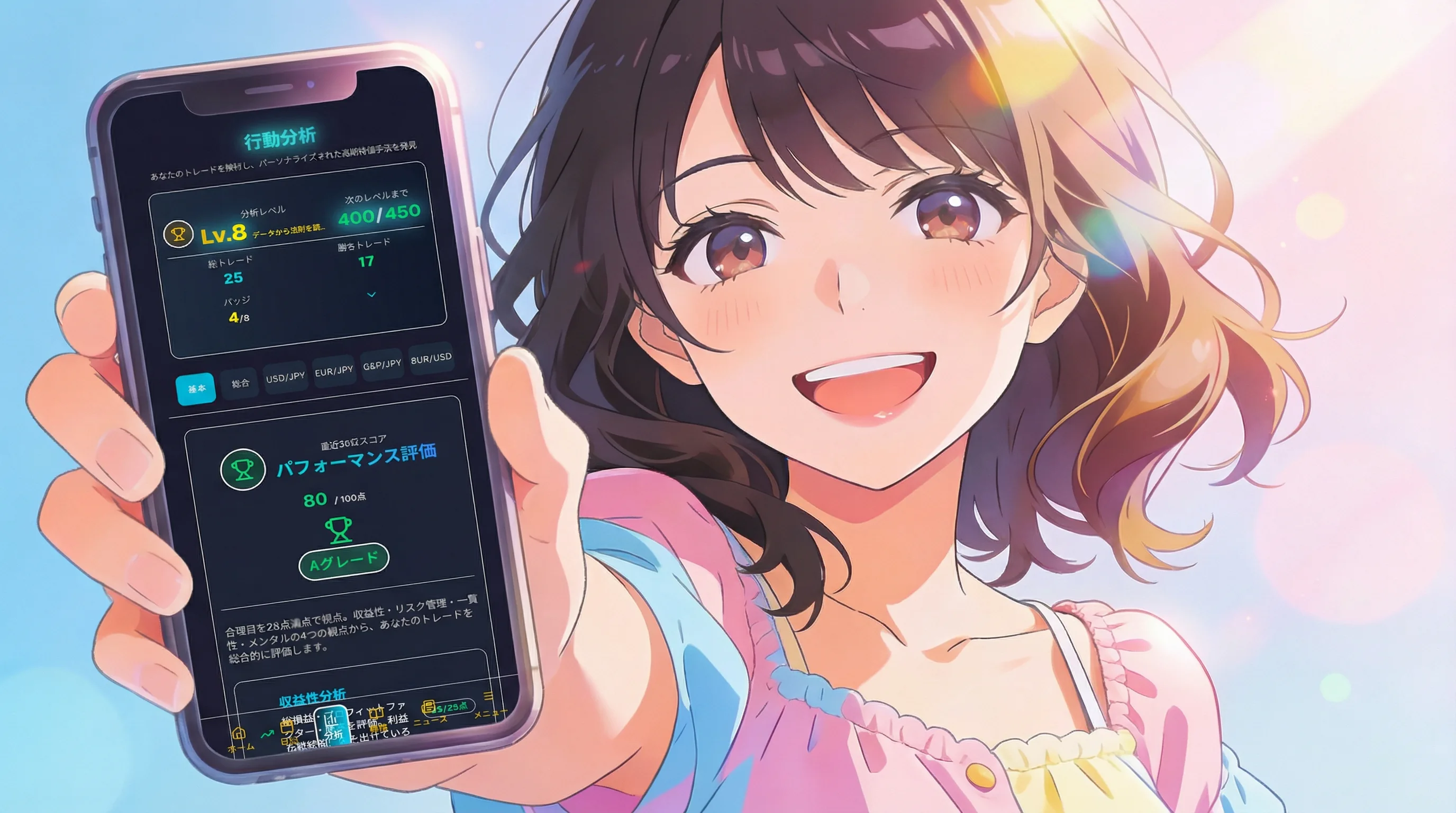 TradersScore ヒーロー（PC）